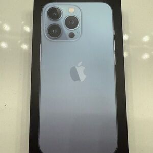 iPhone 13 Pro Sierra Blue, 256GB - unlocked fully works cracks on front & back